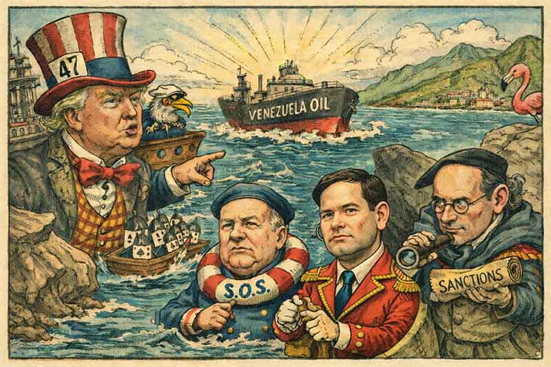 US Blockades Venezuela in a War Still Waiting for an Official Rationale