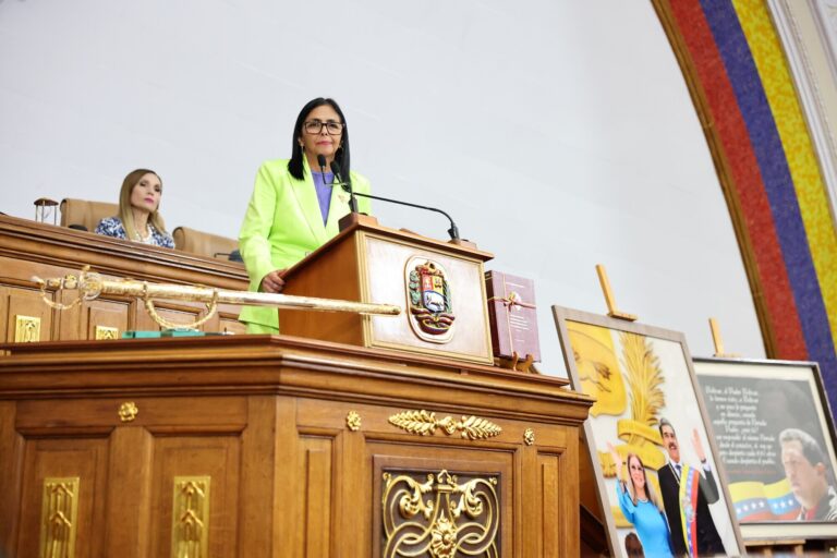 Venezuela: Rodríguez Touts US ‘Energy Cooperation,’ Diplomacy in Address to the Nation