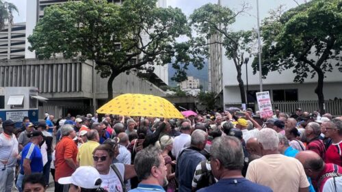 CANTV retirees protest