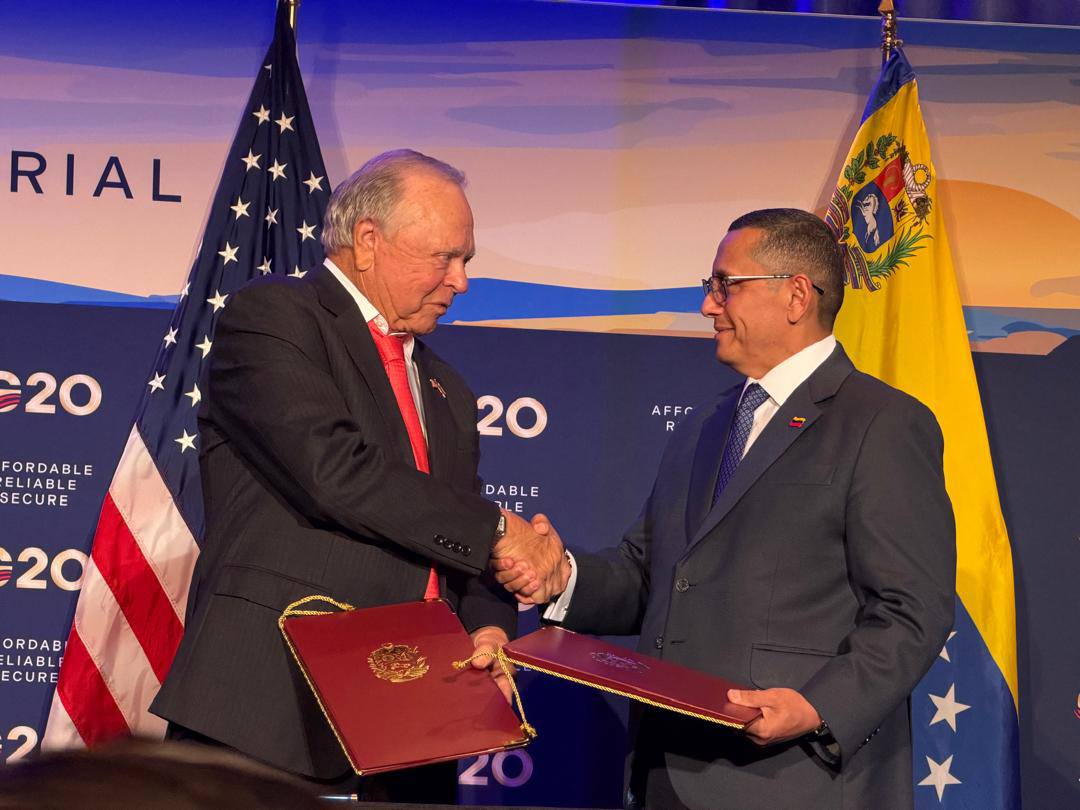 Venezuela US oil mining Continental Hamm